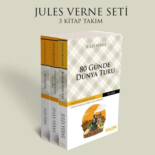 Jules Verne Seti (3 kitap takım) Jules Verne